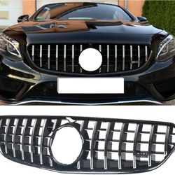 2015-2017 Mercedes S Class Coupe Grill For LED Star Lightup Emblem. 