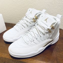 Jordan 12 OVO White-Gold / Size 9.5 / Excellent Condition / Pickup 