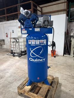5 HP Quincy QT-54 60 gallon Air Compressor
