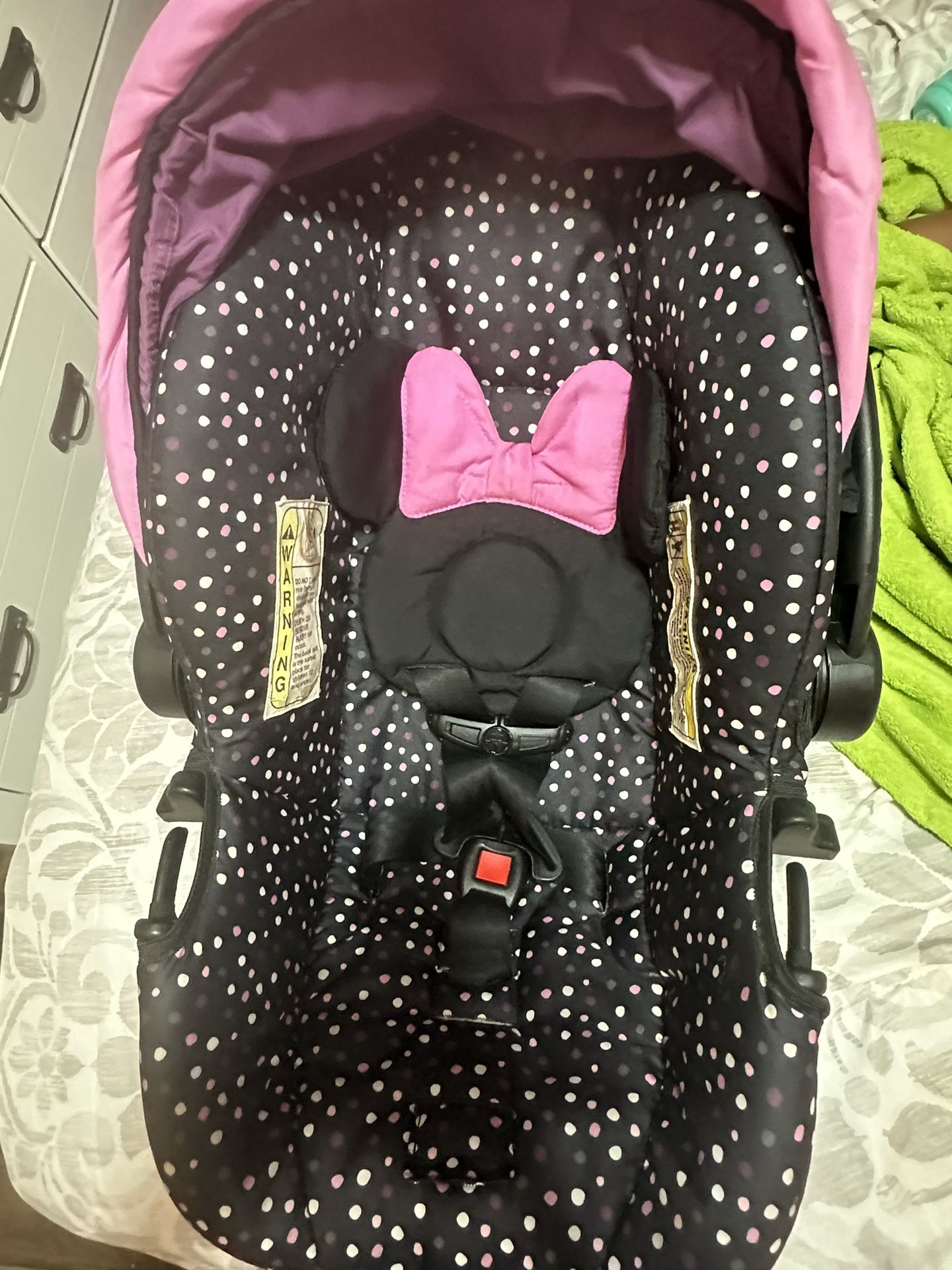 Minnie Mouse Car Seat Rear Facing