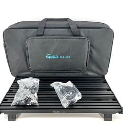 Guitto Guitar Pedalboard - No-Strap Guitar Pedal Board Aluminum Alloy with Carry Bag (GPB03B)