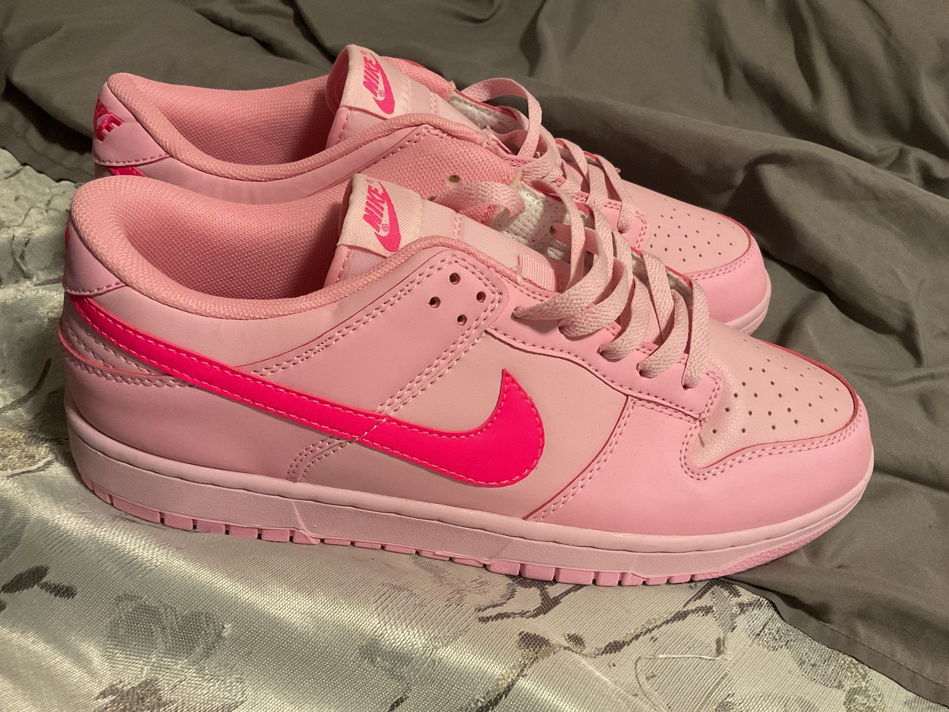 Pink Nike Dunks Size 11men