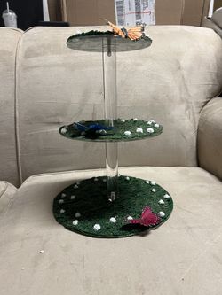 Handmade Cottage Core Dessert Stand Thumbnail