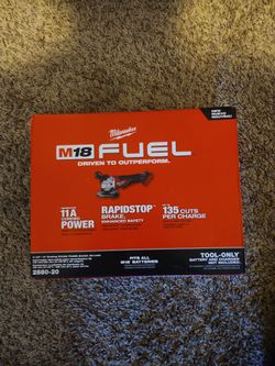 Milwaukee M18 FUEL 4-1/2" / 5" Small Angle Grinder with No-Lock Paddle Switch (Model 2880-20) – Brand New In Box