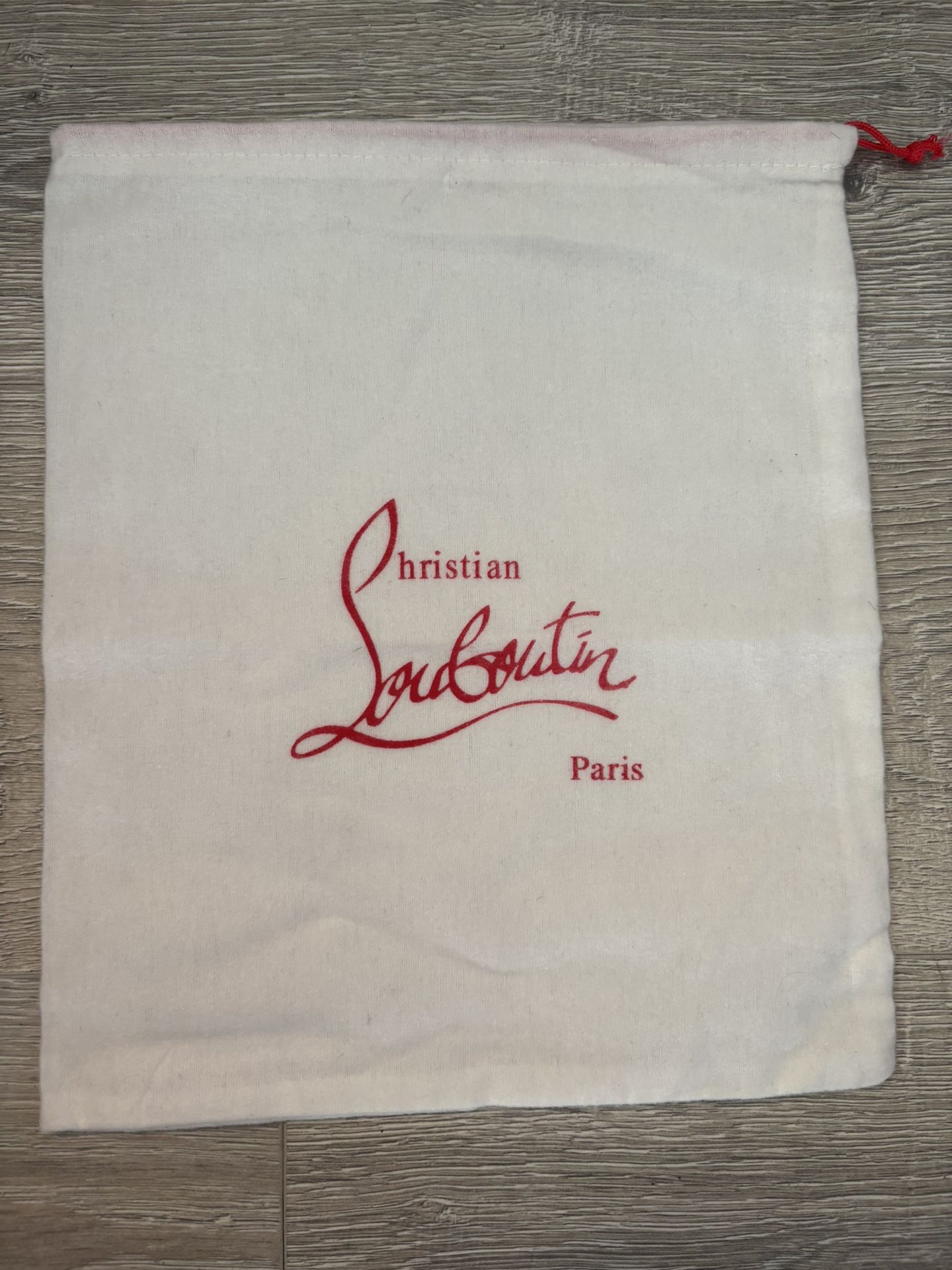 Christian LouBoutin White Dust Bag