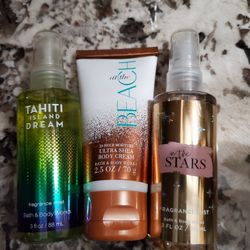 Three Pc B & B travel Size, New