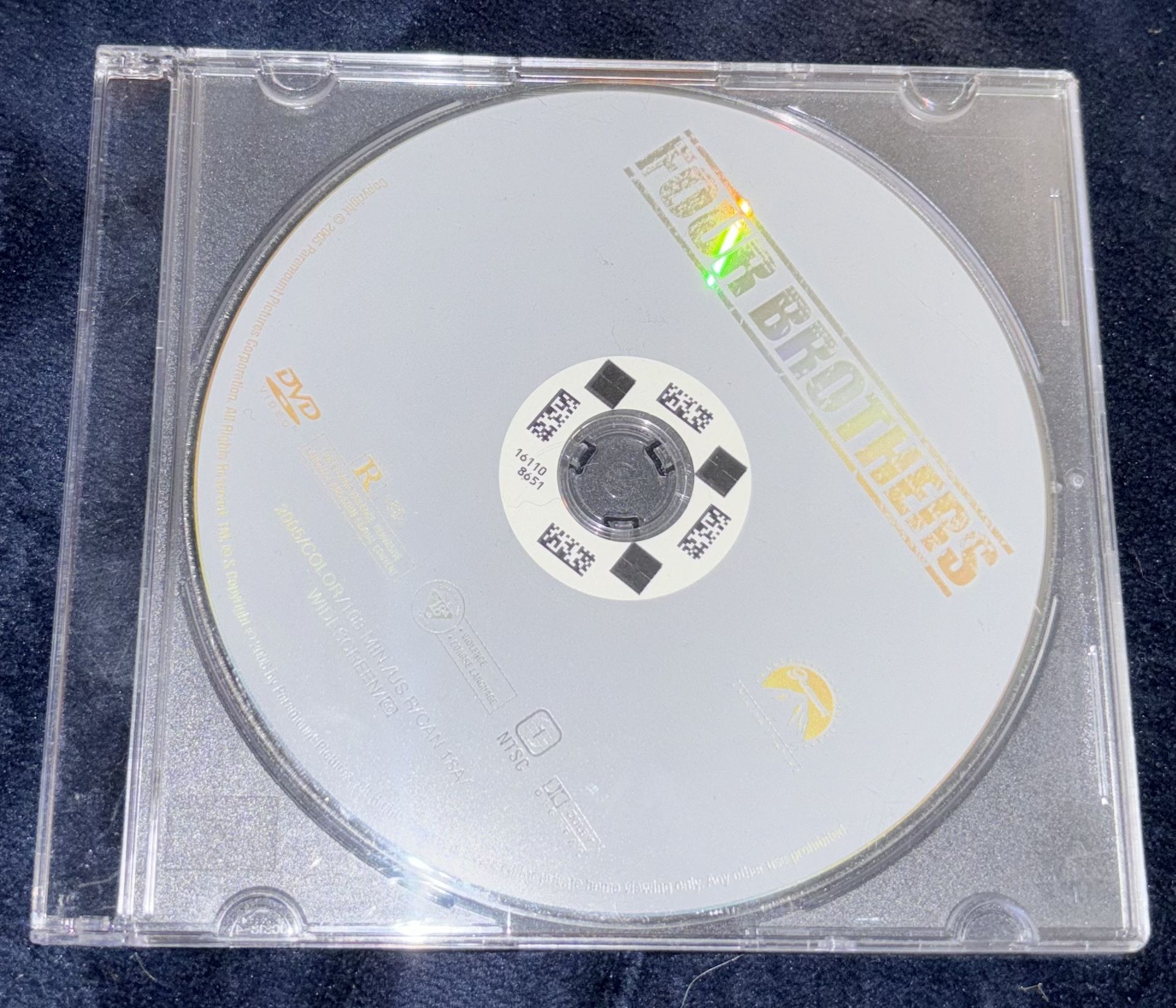 Four Brothers Movie On DVD (Mark Wahlberg)
