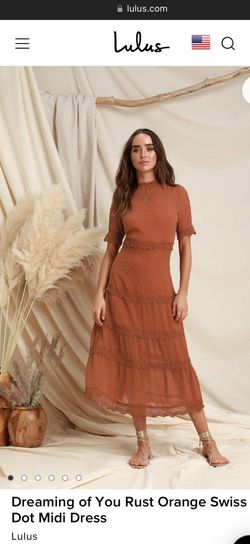 Lulu’s Midi Dress - Only Worn For 2 Hours!