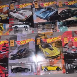 Hot Wheels Corvette Set