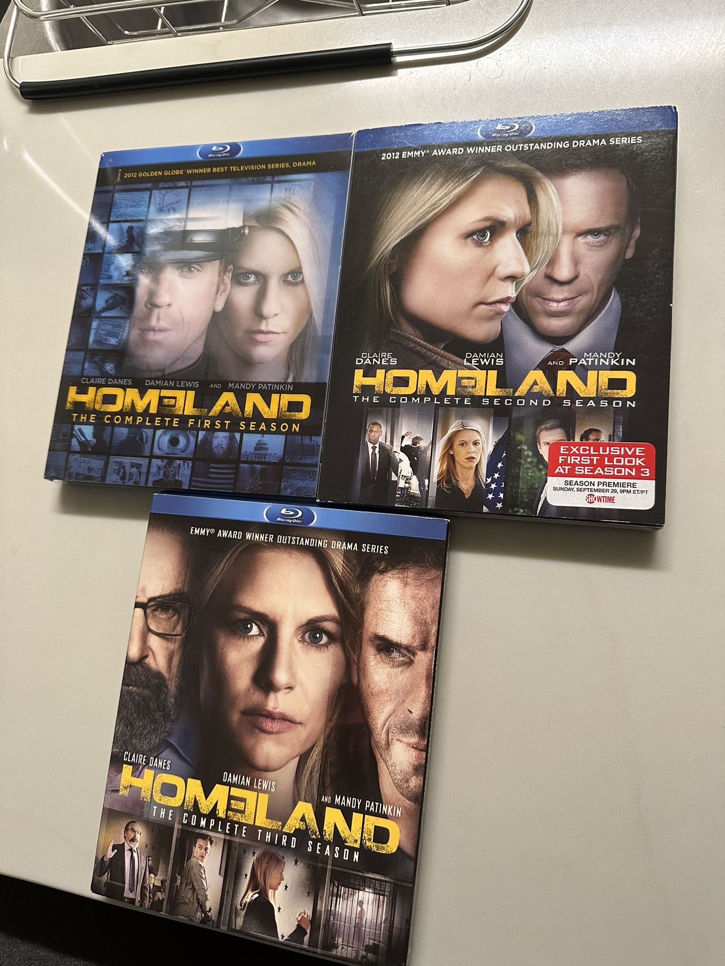 Homeland (Seasons 1-3) Blu-ray