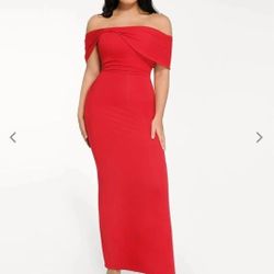 Red Maxi Dress