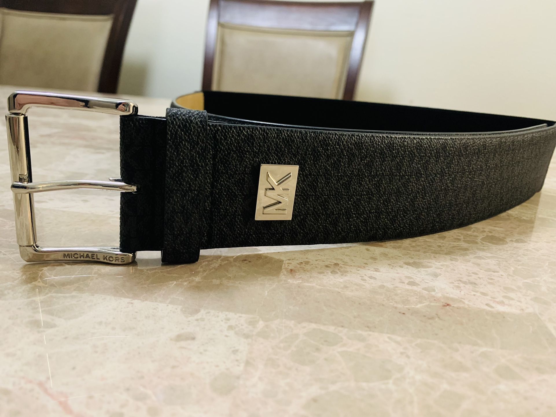 Michael Kors Signature Logo Cinch Belt