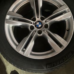 BMW Original  Factory  M Edition Wheels And Run Flat Tires 