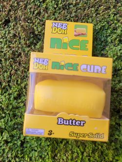 Needoh nice cube butter yellow