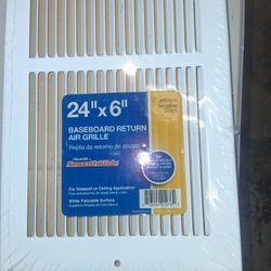 Baseboard Air Return 
