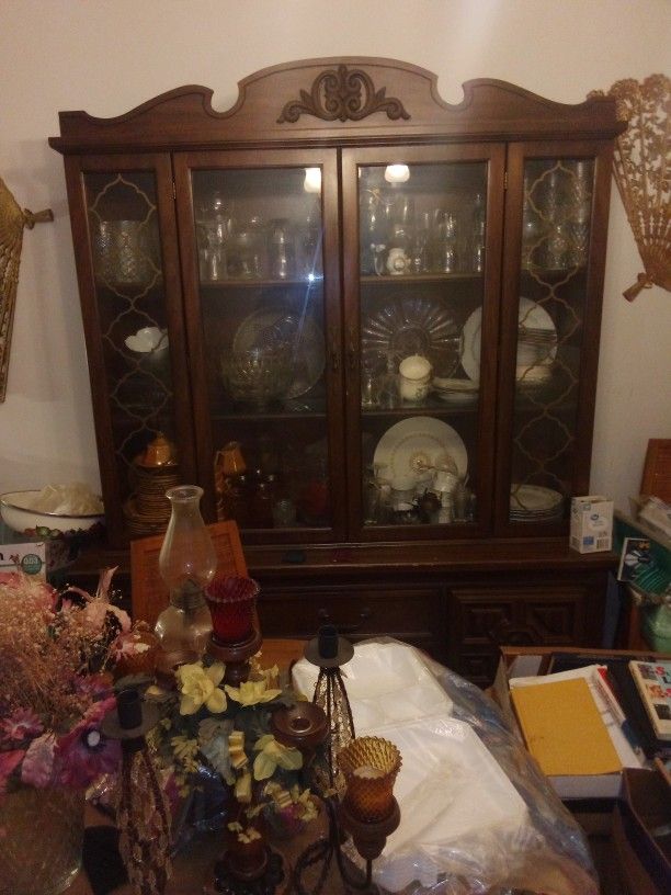 Large China Cabinet