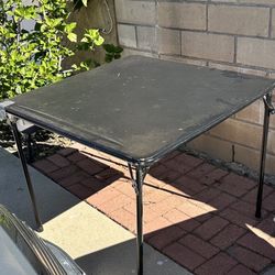 Black Table 