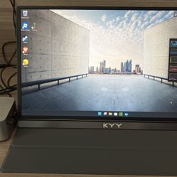 Portable Monitor & Windows 11 Mini PC (2 Items)