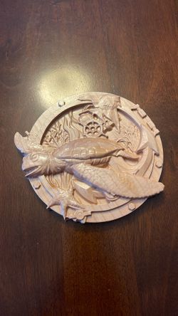 3d Ship Portal Turtle Carving