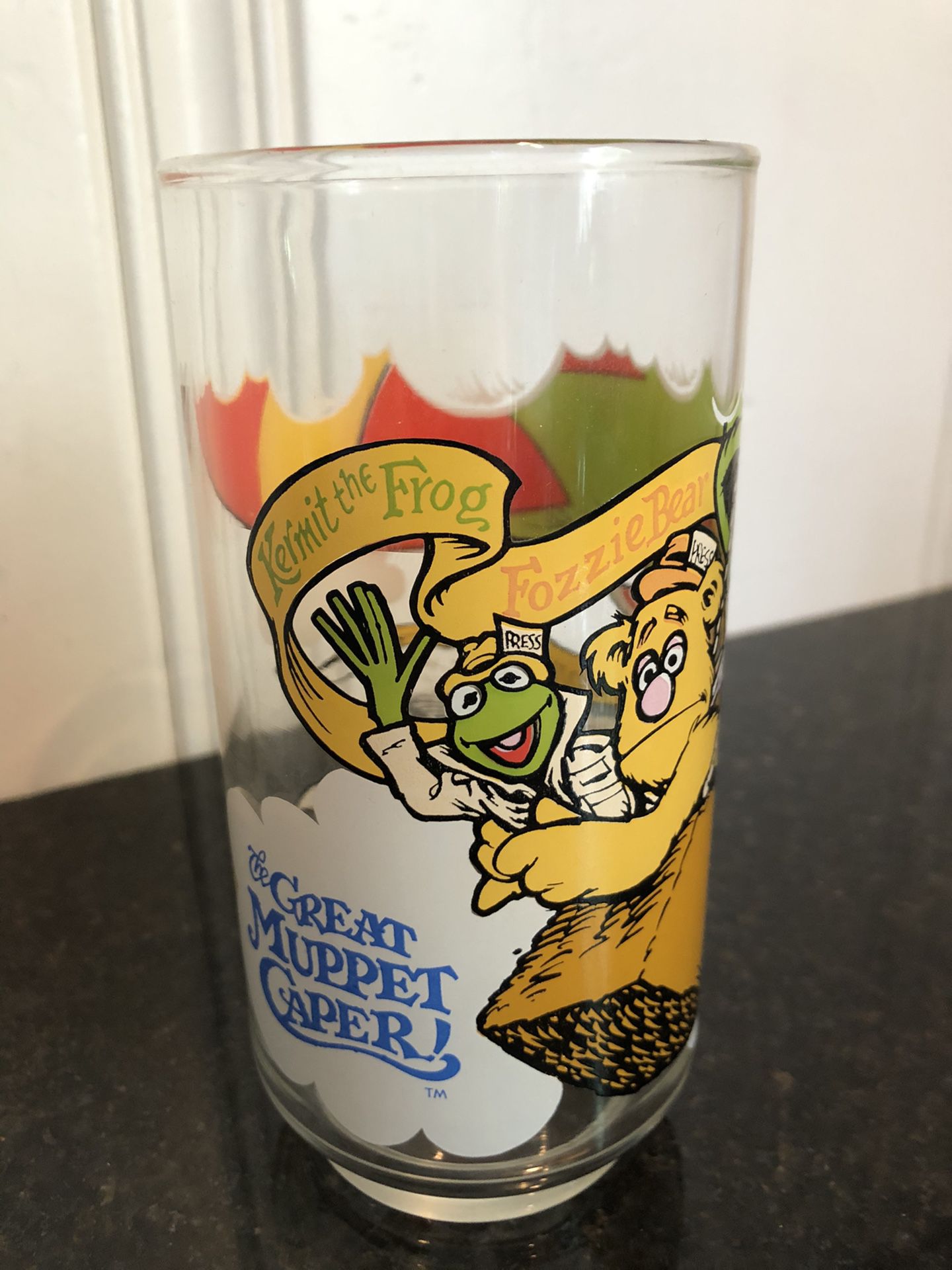 Muppets collectible glass from McDonald’s