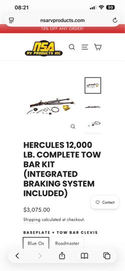 NSA Hercules Tow Bar