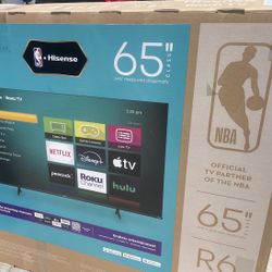 65’ Inch Hisense Roku 4k Smart Tv ..$275.00!!