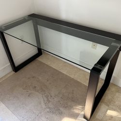 Glass Desk
