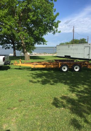 Photo John Deere 450-c always starts right up, operates like it should, no leaks, new drive sprockets . Trailer is 18’ long and 83” in side fenders.
