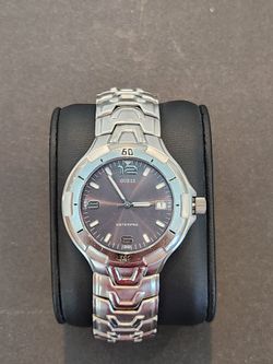 GUESS Waterpro Three-Hand Quartz Analog Men's Watch, New Battery