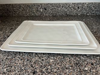Ceramic Serving Platters Set of 3