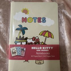 Hello Kitty And Friends Notebooks 