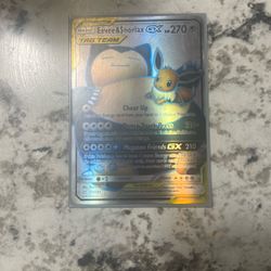Eevee&Snorlax GX Tag Team 171/181