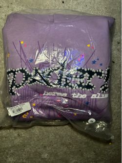 purple spider hoodie medium