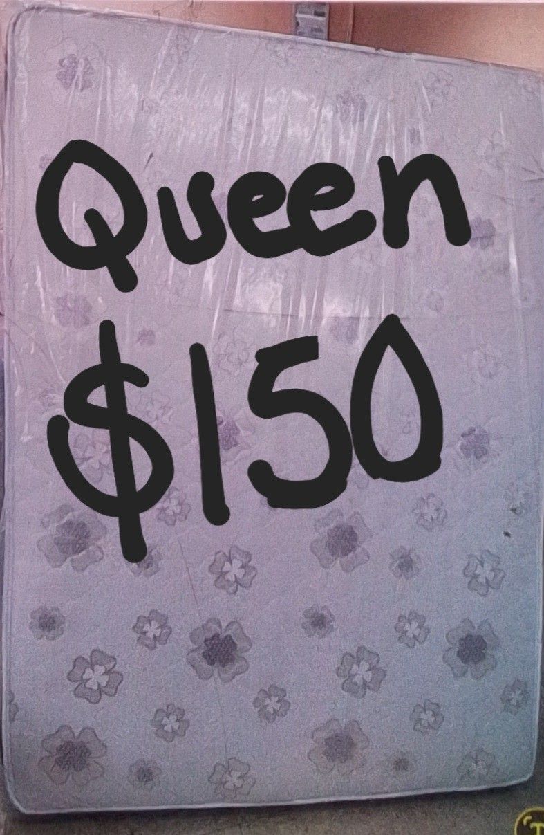 Special Queen Size Mattress Only $150 Cash