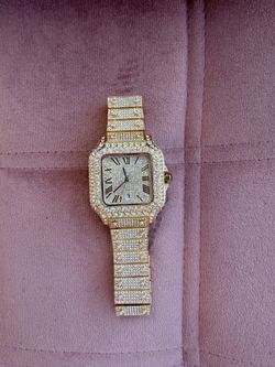 Reloj stainless steel dorado