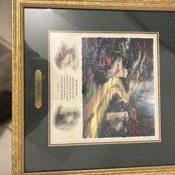 Authentic. Thomas Kincade   Frame