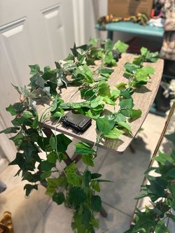 Artificial Ivy Garland with LED String Lights