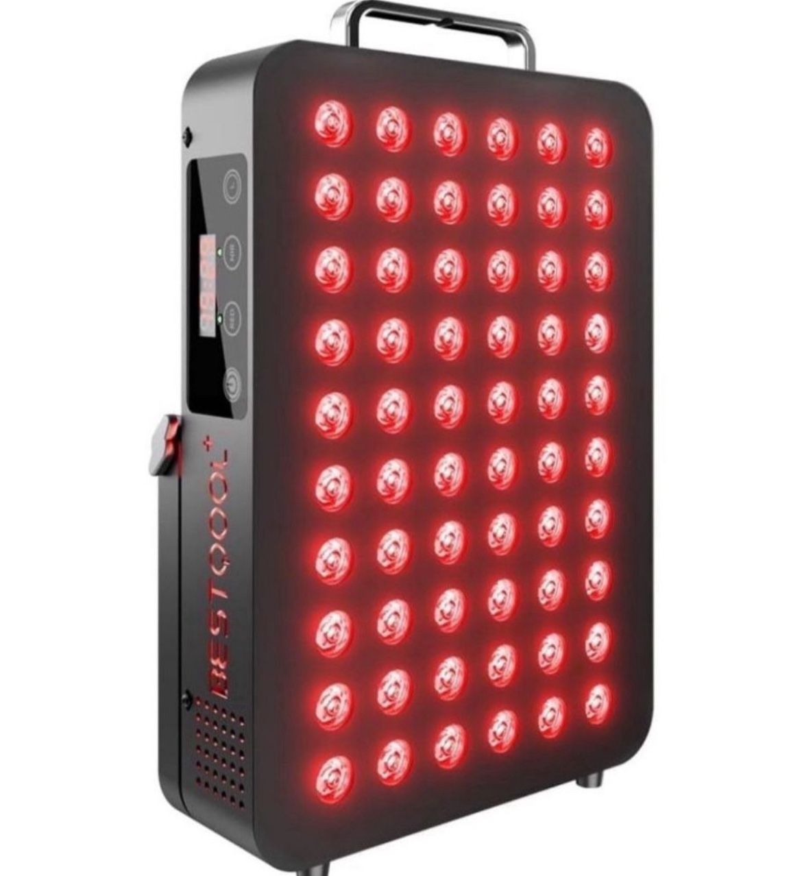 Bestqool Red Light Therapy, Dual Chip Clinical Grade LED Device with Near-Infrared Light 660nm 850nm High Power Panel, Ideal for Body, Face, Recovery,