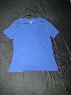Royal Blue Low-Cut T-shirt