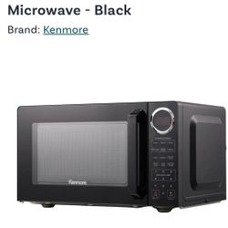Black Kenmore  Microwave 