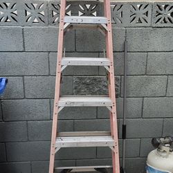 6ft Fiberglass ladder werner