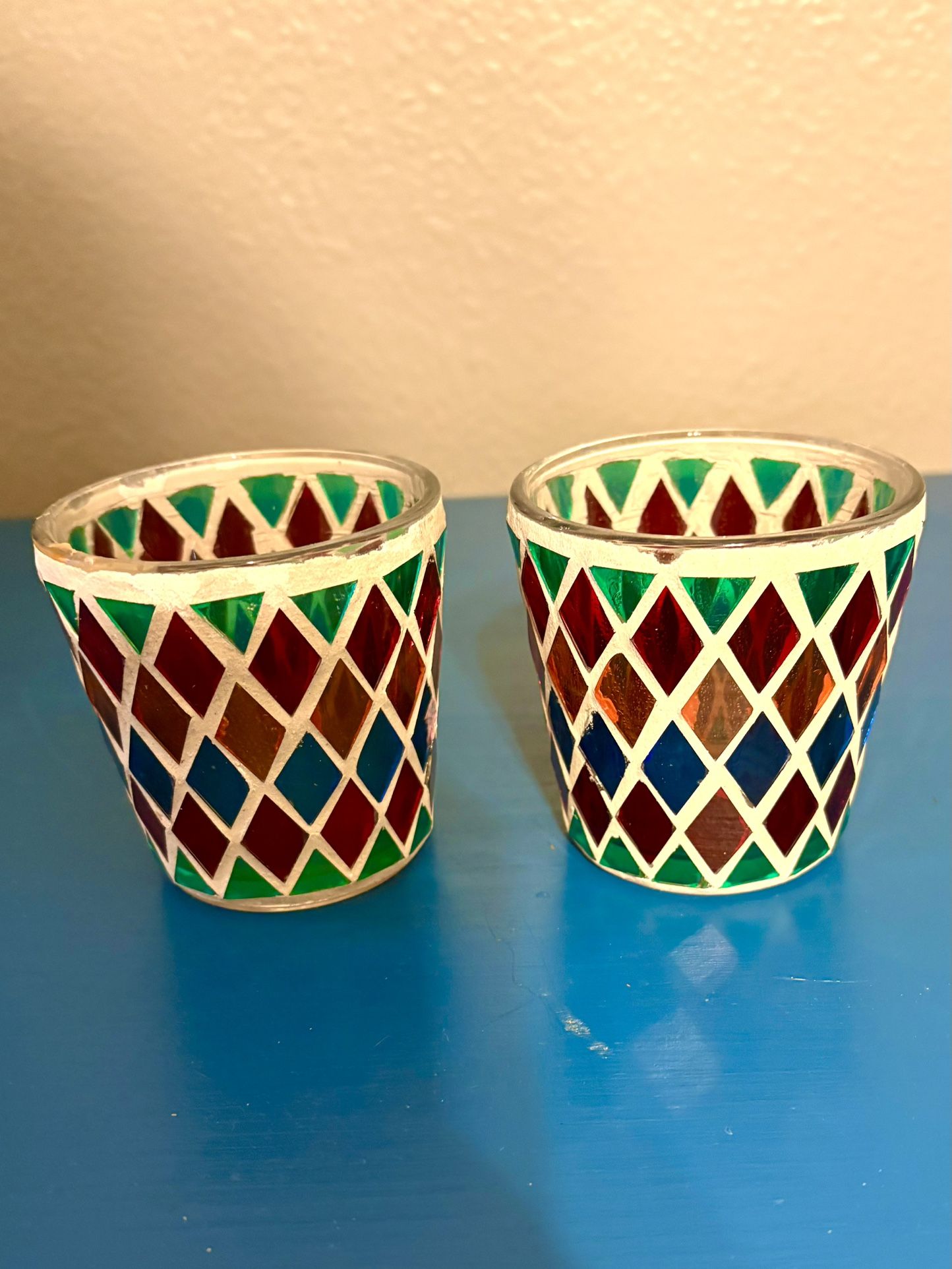 Mosaic Candle holders