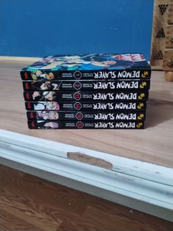 Demon Slayer Manga Volumes 1, 2, 13–16