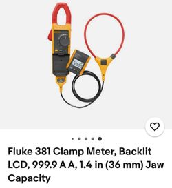 Fluke 381 clamp meter