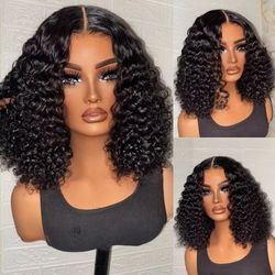 Megalook Megalook Bogo Free 13x4 Lace Front Bob Wigs Water/Body Wave Hair Wig