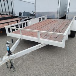 2022 Carson Trailer Side Loader 6.5 X 12.5