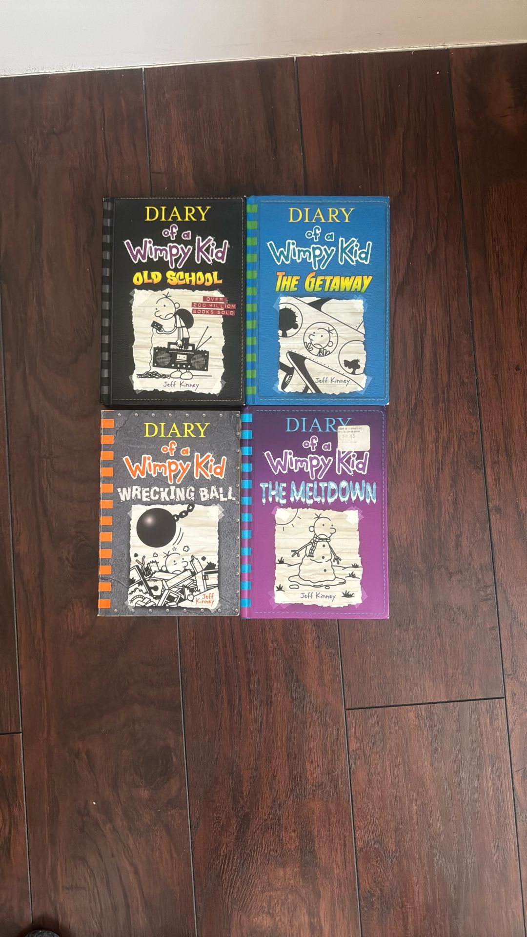 Diary of a wimpy books $15