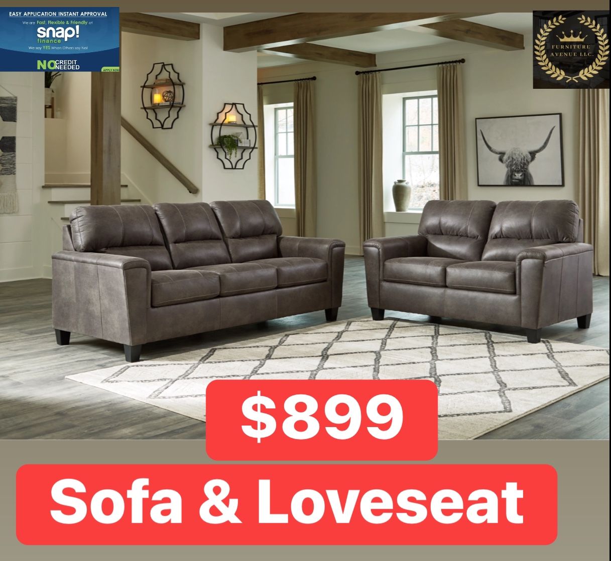 Sofa & Loveseat