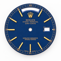 Original Rolex 36mm Day-Date Blue / Purple Stick Dial. (Ref. 18038 / 18238 / 118238)