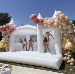 White Bounce House
